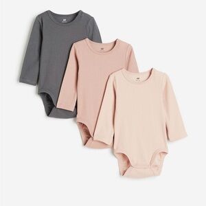 H&M Baby Girl Bodysuits and Leggings Bundle
